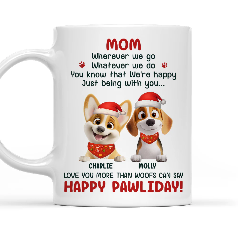 More Than Woofs Can Say - Personalized Custom Coffee Mug - Image 5