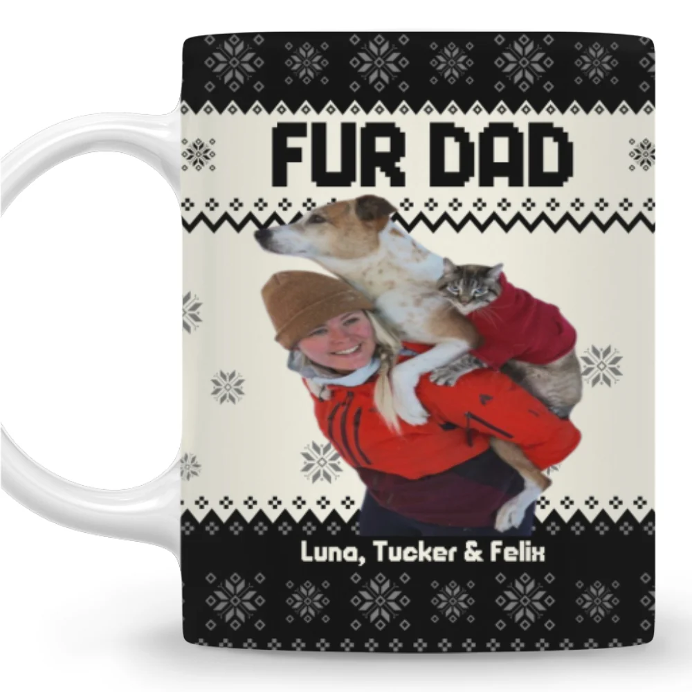 My Babies Are Ahead All Photo - Personalized Custom Coffee Mug - Image 3