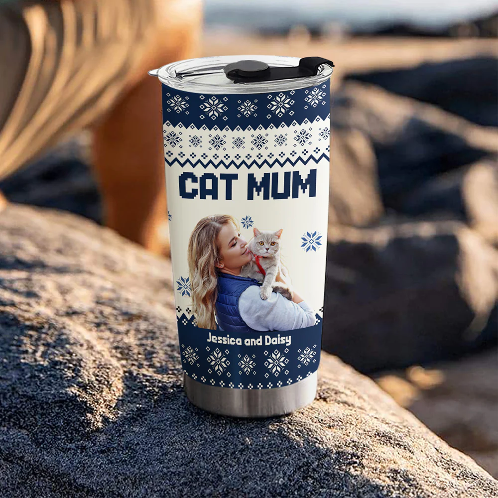 Cats Are Ahead All Photo - Personalized Custom Tumbler - Image 4