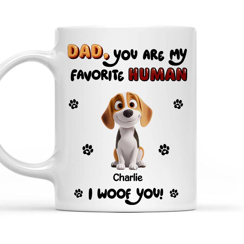 My Favorite Dad Mom - Personalized Custom Coffee Mug
