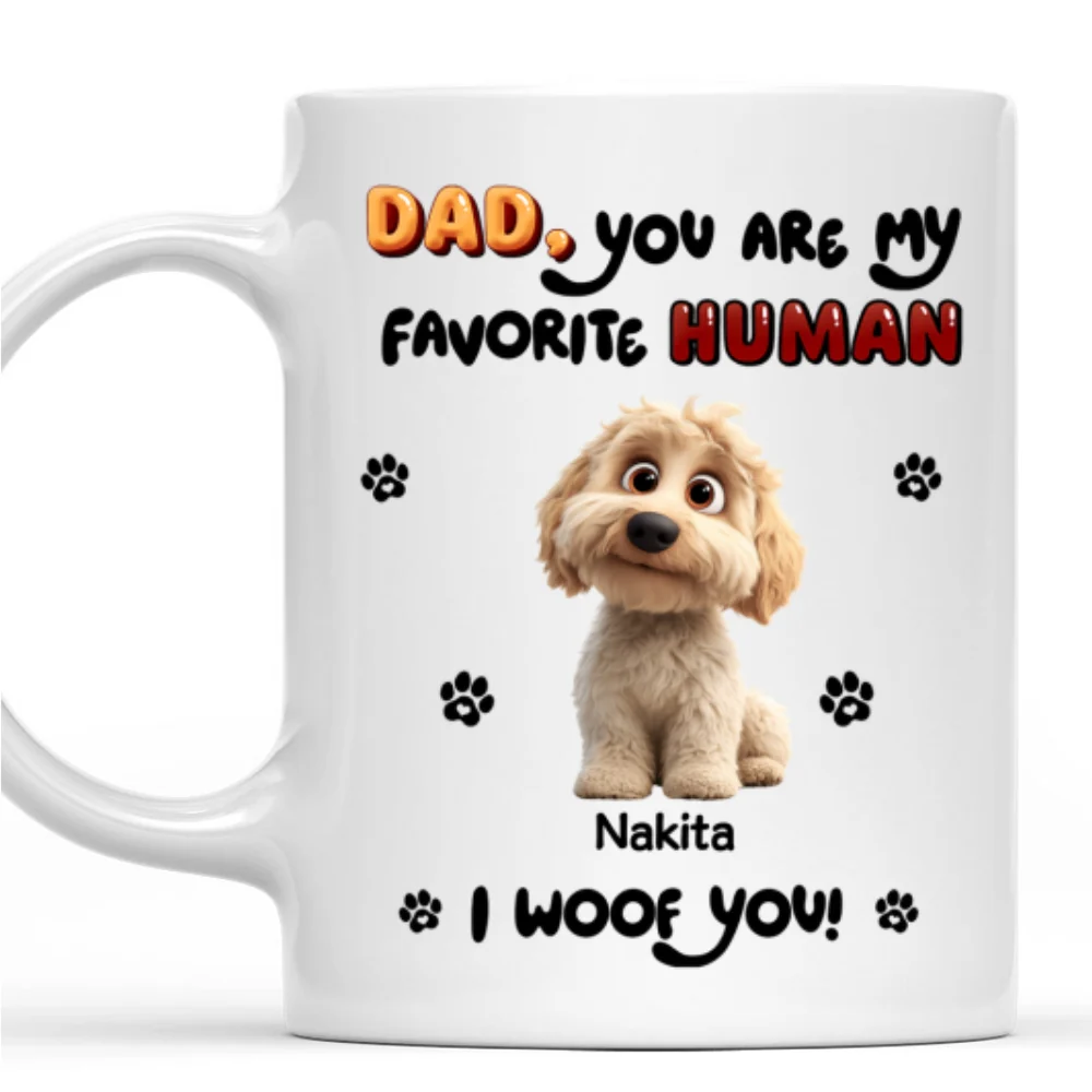 My Favorite Dad Mom - Personalized Custom Coffee Mug - Image 7