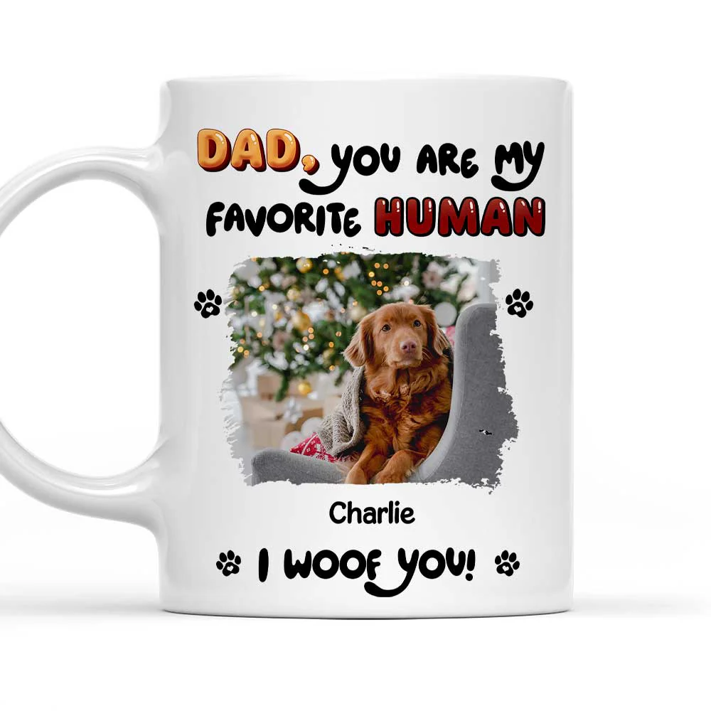 My Favorite Dad Mom Photo - Personalized Custom Coffee Mug
