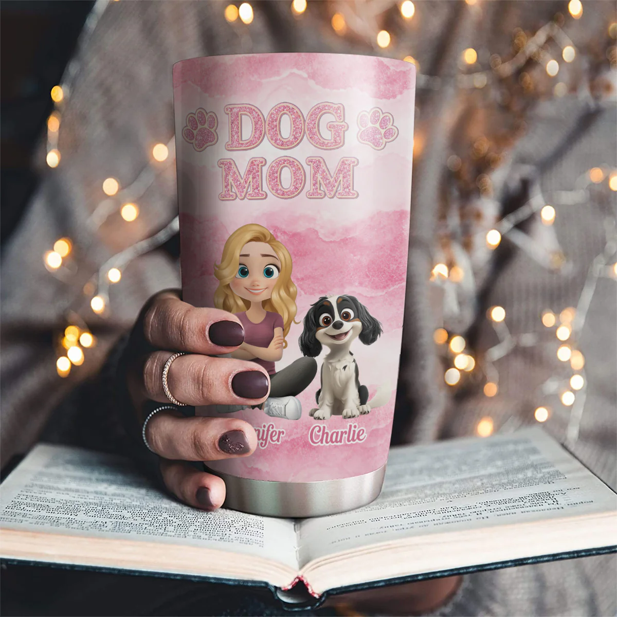 My Favorite One - Personalized Custom 3D Effect Tumbler - Image 2