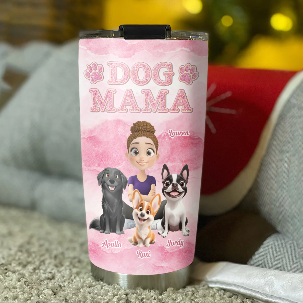 My Favorite One - Personalized Custom 3D Effect Tumbler - Image 4