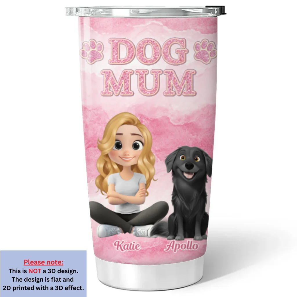 My Favorite One - Personalized Custom 3D Effect Tumbler - Image 5