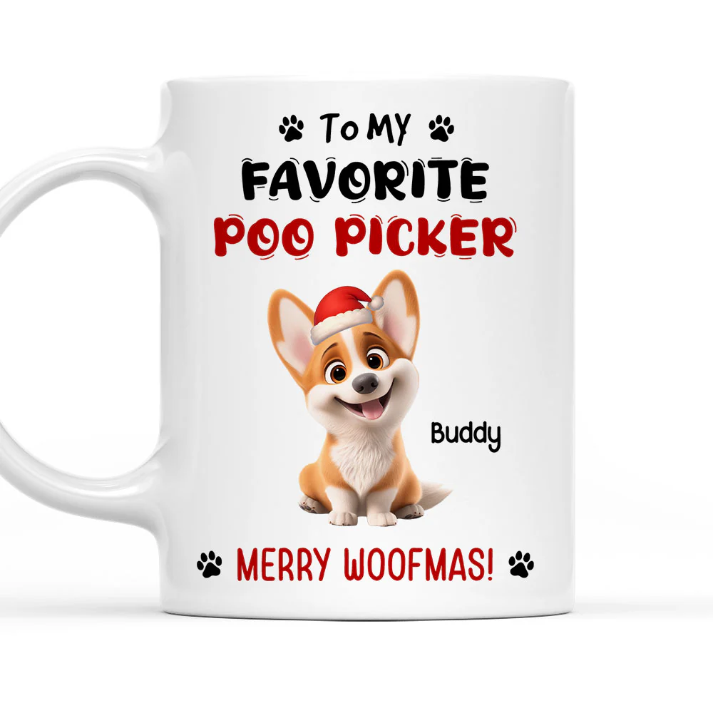 My Favorite Poo Picker - Personalized Custom Coffee Mug