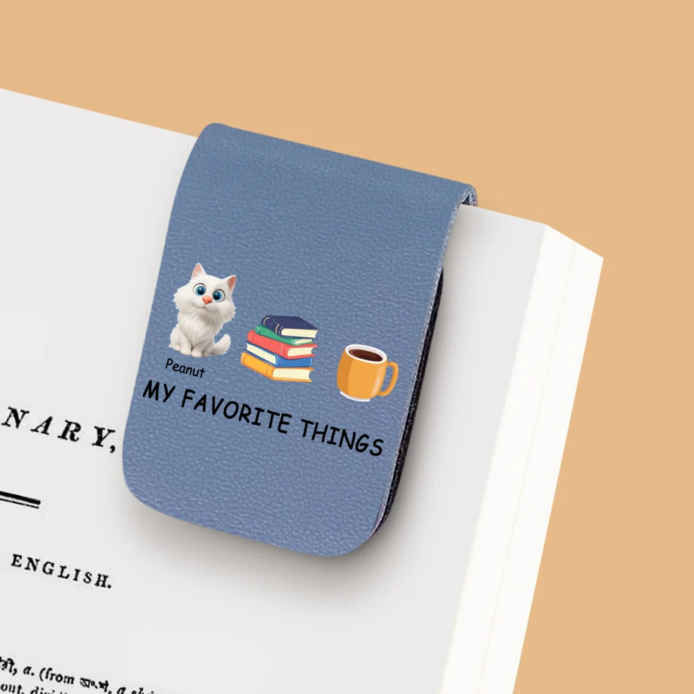 My Favorites - Personalized Custom Leather Bookmark - Image 7