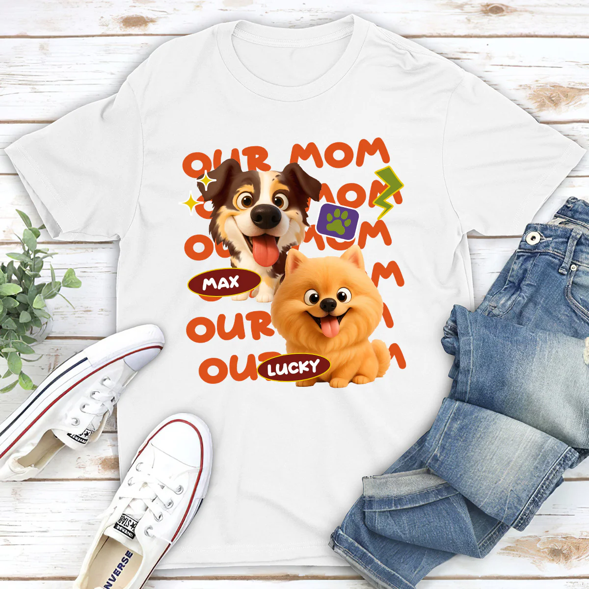 My Furry Baby - Personalized Custom Unisex T-Shirt - Image 2