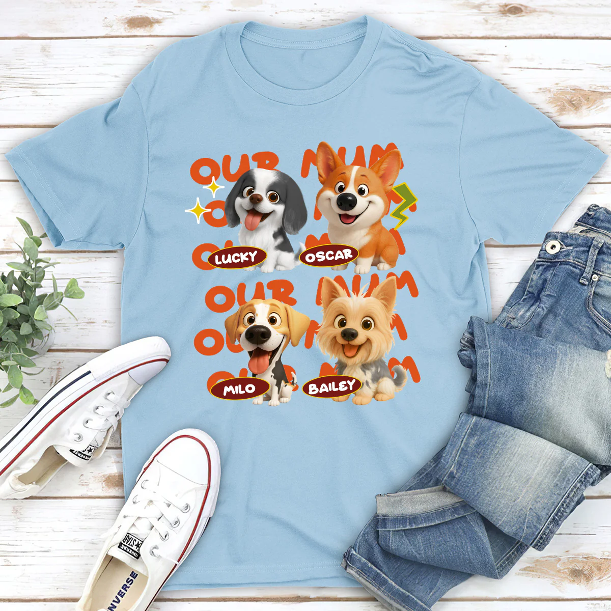 My Furry Baby - Personalized Custom Unisex T-Shirt - Image 4