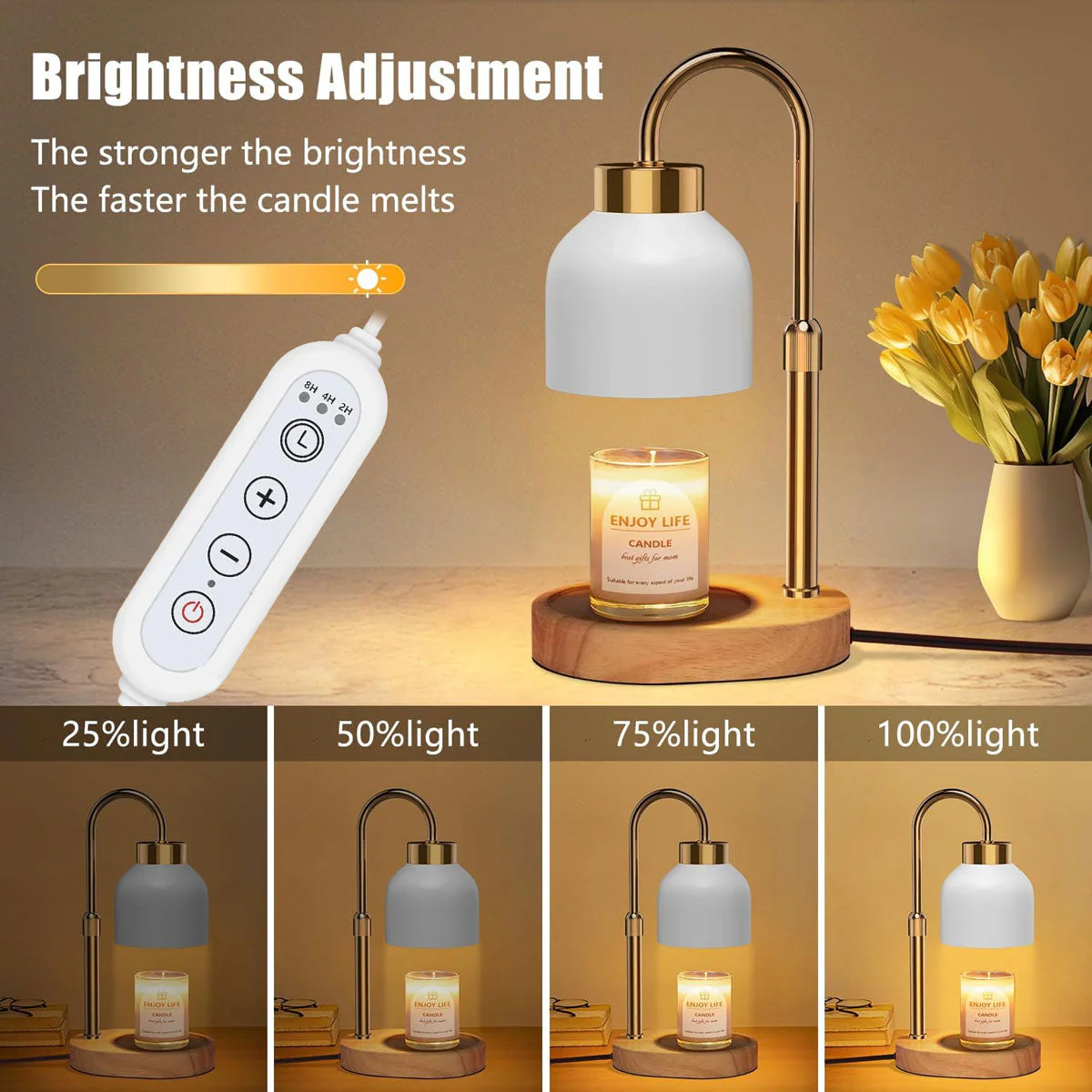 My Hardest Goodbye - Personalized Custom Candle Warmer Lamp - Image 6