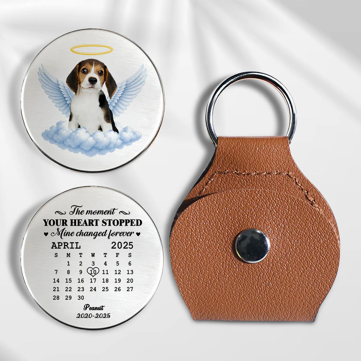 My Heart Was Not Ready To Lose You - Personalized Custom Pocket Hug - Image 3