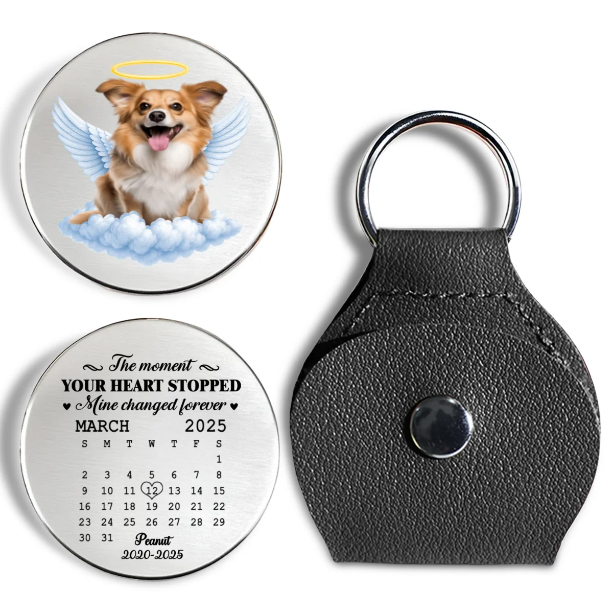 My Heart Was Not Ready To Lose You - Personalized Custom Pocket Hug - Image 9