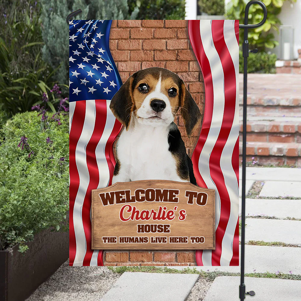 My House My Rule Photo - Personalized Custom Flag