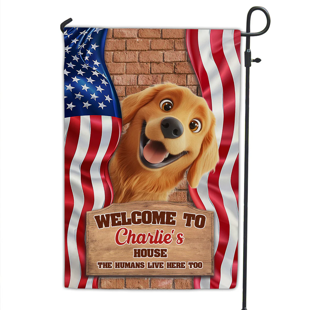 My House My Rule - Personalized Custom Flag
