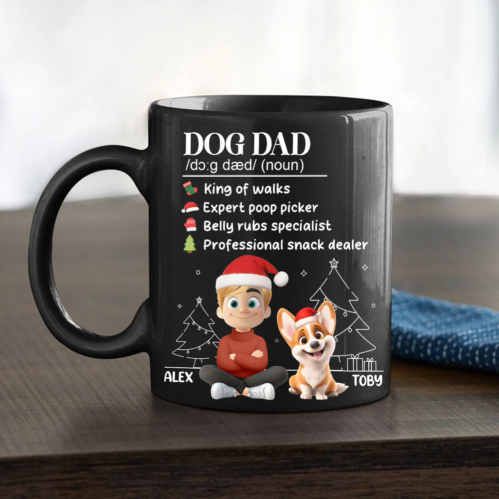 My King And Queen - Personalized Custom Coffee Mug - Image 4