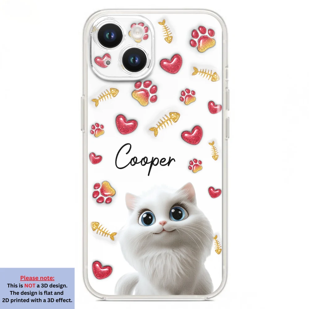 My Lovely Baby Cats - Personalized Custom 3D Inflated Effect Phone Case - Image 16