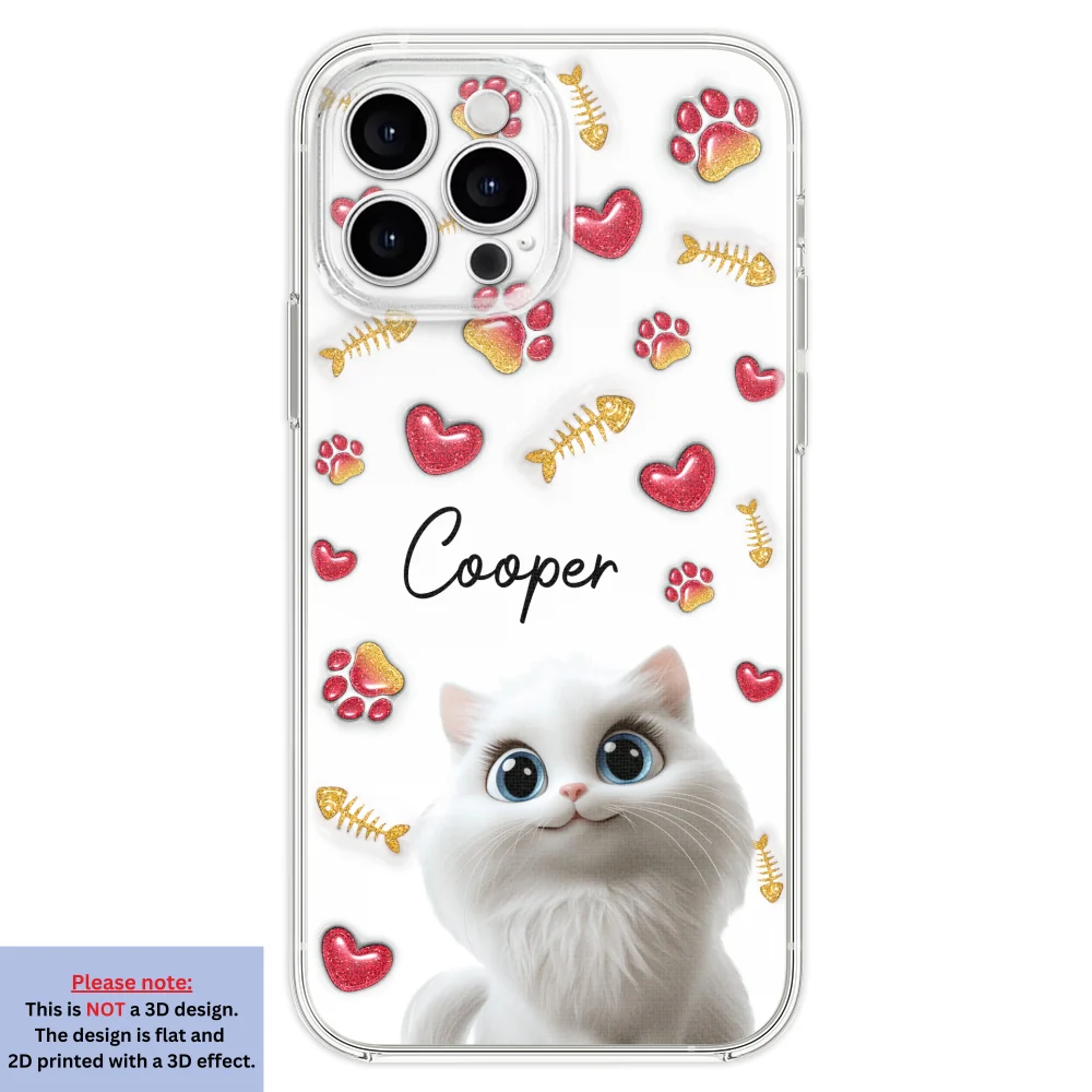 My Lovely Baby Cats - Personalized Custom 3D Inflated Effect Phone Case - Image 21