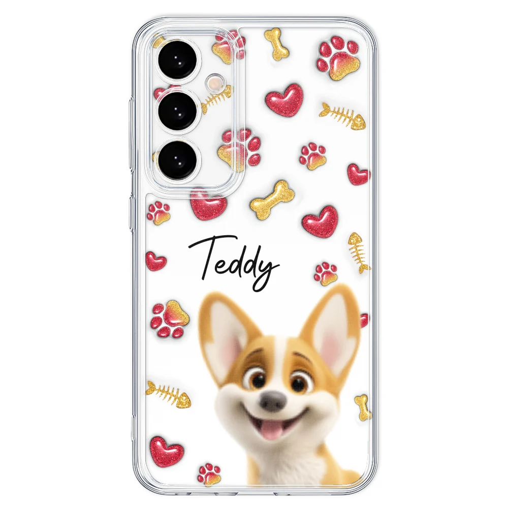 My Lovely Baby Pets - Personalized Custom 3D Inflated Effect Phone Case - Image 34