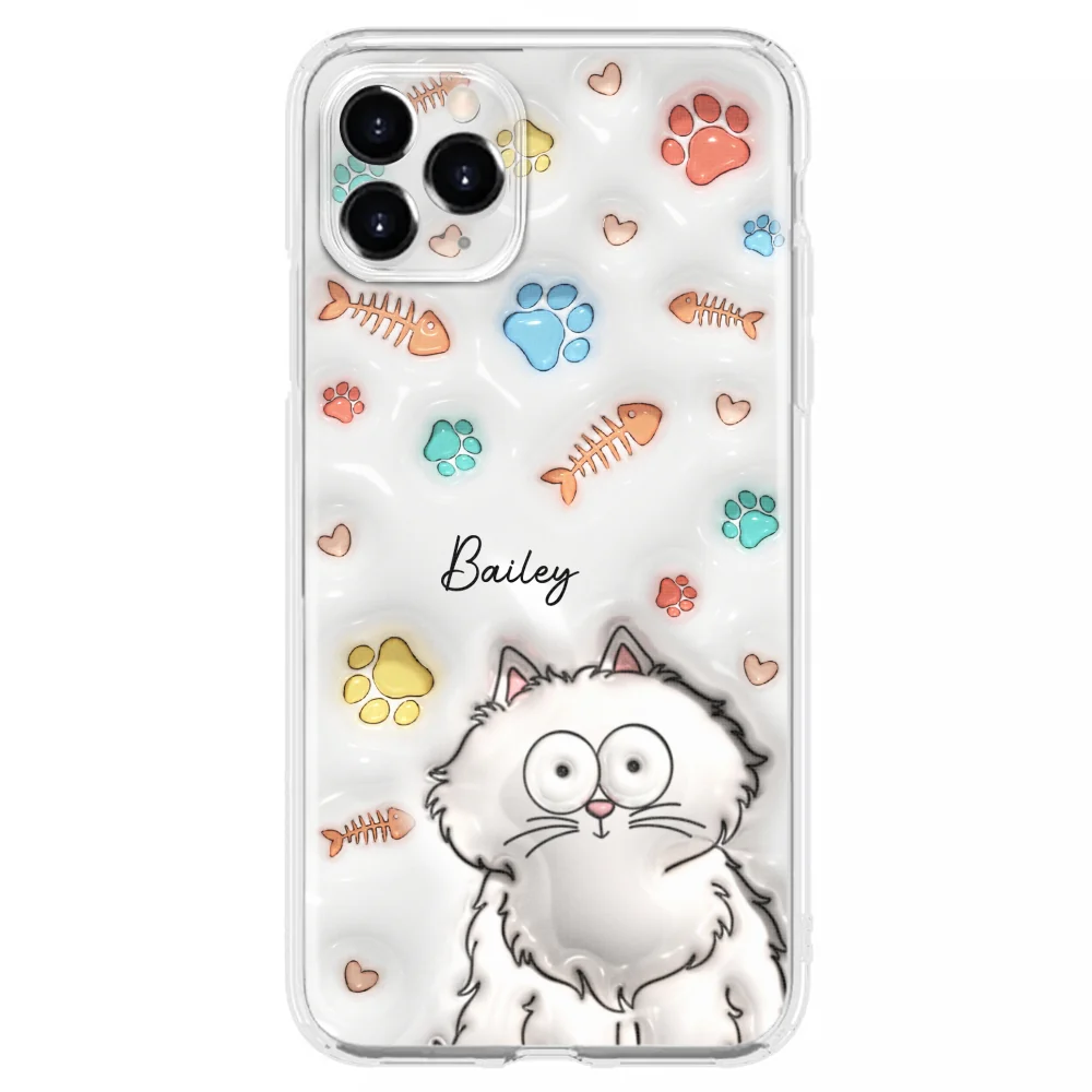 My Lovely Fur Babies - Personalized Custom 3D Inflated Effect Phone Case - Image 10
