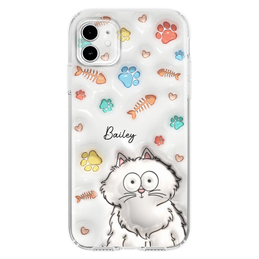 My Lovely Fur Babies - Personalized Custom 3D Inflated Effect Phone Case - Image 11