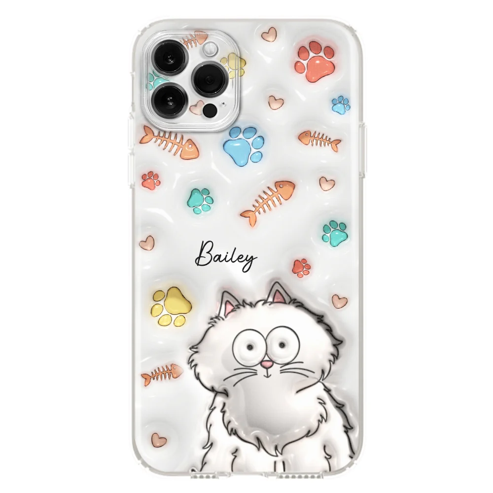 My Lovely Fur Babies - Personalized Custom 3D Inflated Effect Phone Case - Image 13