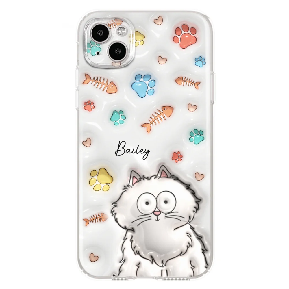 My Lovely Fur Babies - Personalized Custom 3D Inflated Effect Phone Case - Image 14