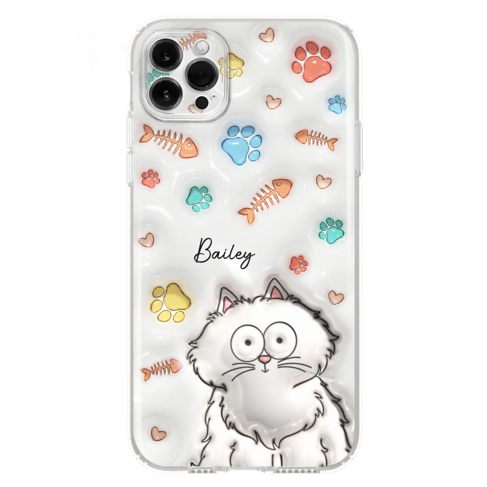 My Lovely Fur Babies - Personalized Custom 3D Inflated Effect Phone Case - Image 15