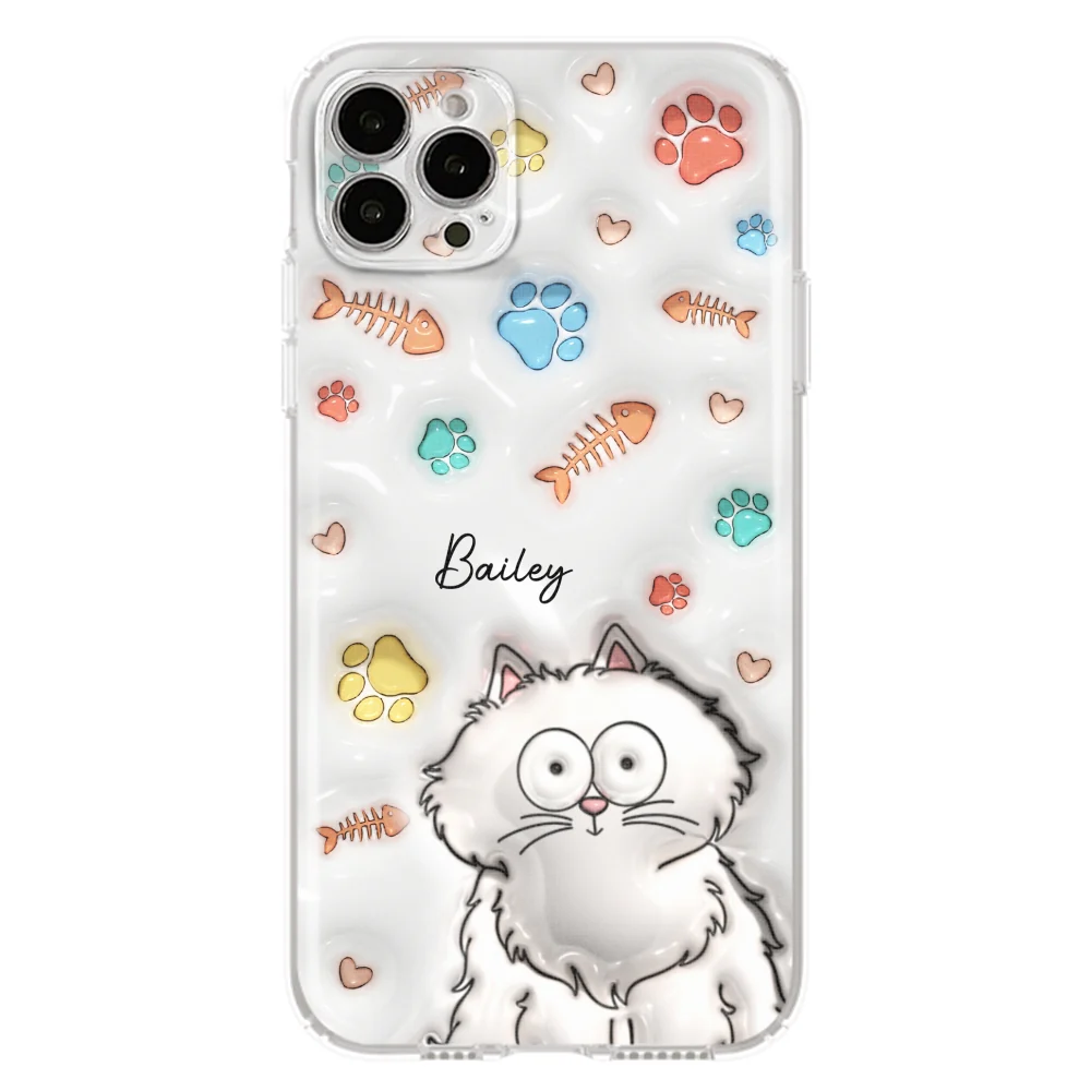 My Lovely Fur Babies - Personalized Custom 3D Inflated Effect Phone Case - Image 16