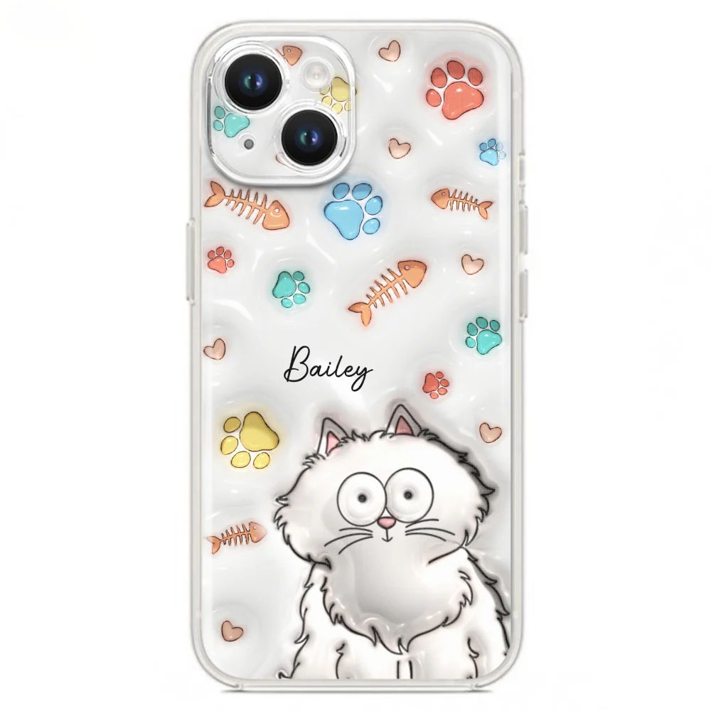 My Lovely Fur Babies - Personalized Custom 3D Inflated Effect Phone Case - Image 17