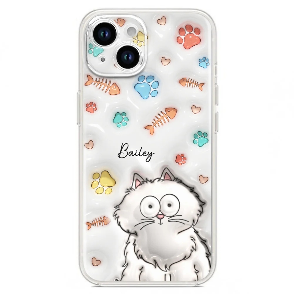 My Lovely Fur Babies - Personalized Custom 3D Inflated Effect Phone Case - Image 18
