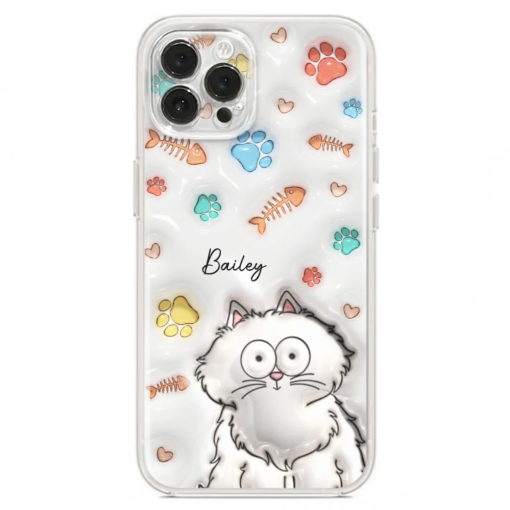 My Lovely Fur Babies - Personalized Custom 3D Inflated Effect Phone Case - Image 19