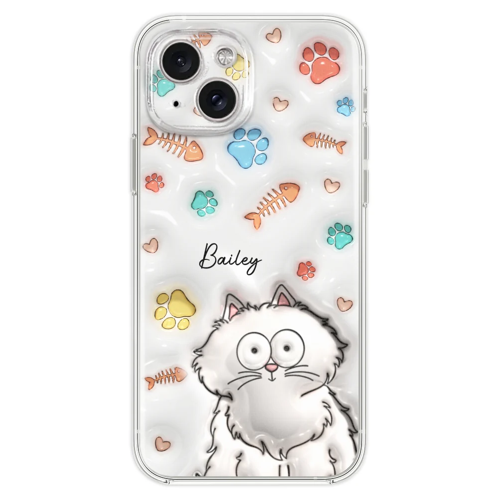 My Lovely Fur Babies - Personalized Custom 3D Inflated Effect Phone Case - Image 21