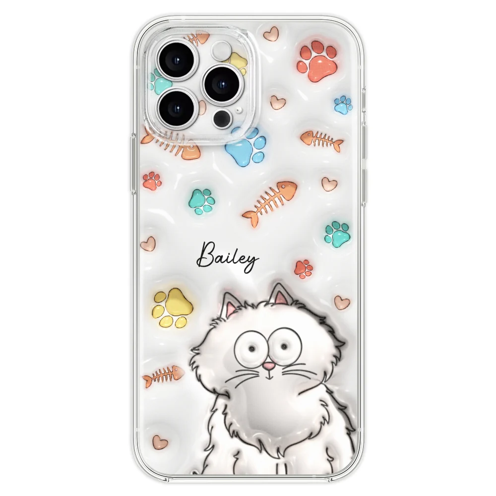 My Lovely Fur Babies - Personalized Custom 3D Inflated Effect Phone Case - Image 22