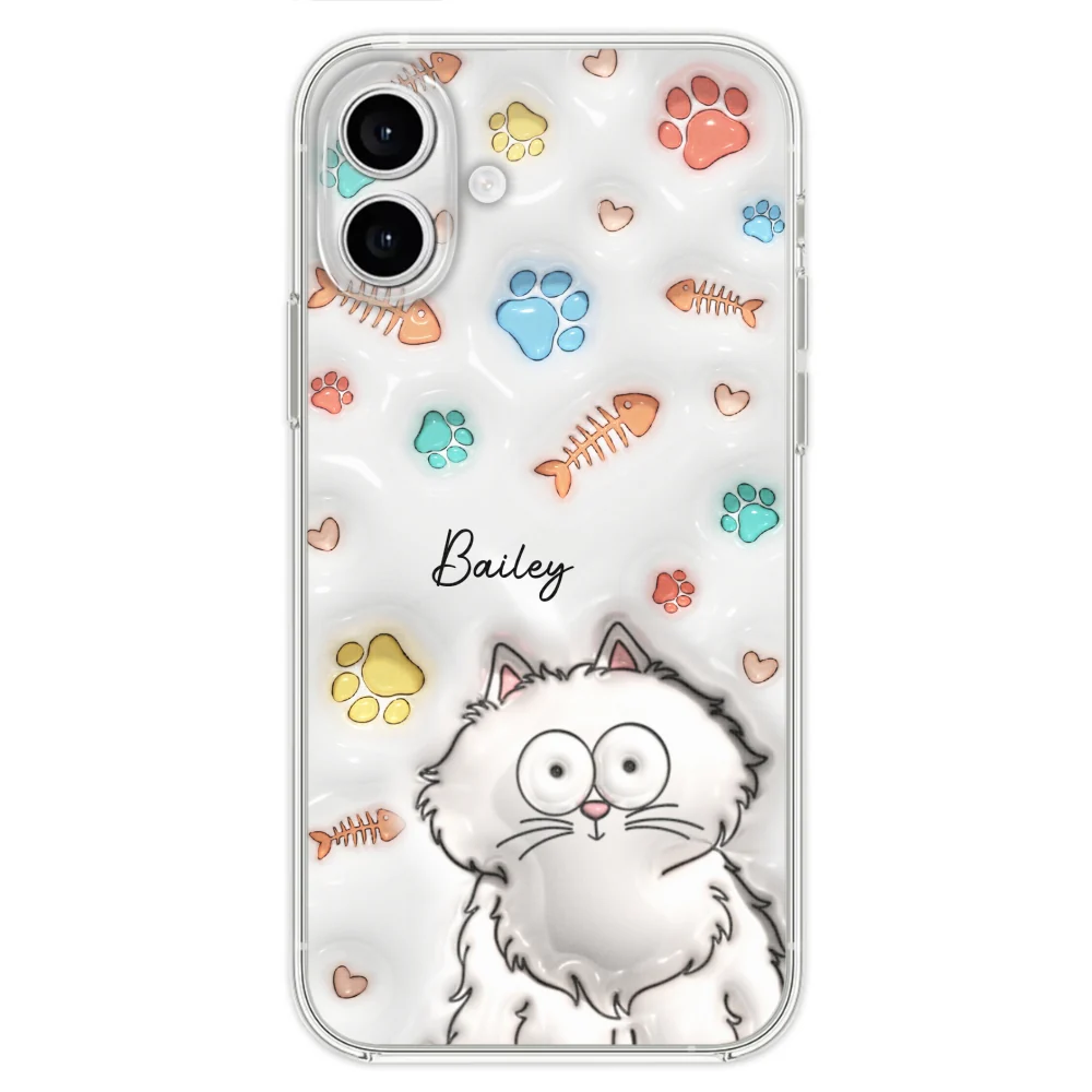 My Lovely Fur Babies - Personalized Custom 3D Inflated Effect Phone Case - Image 23