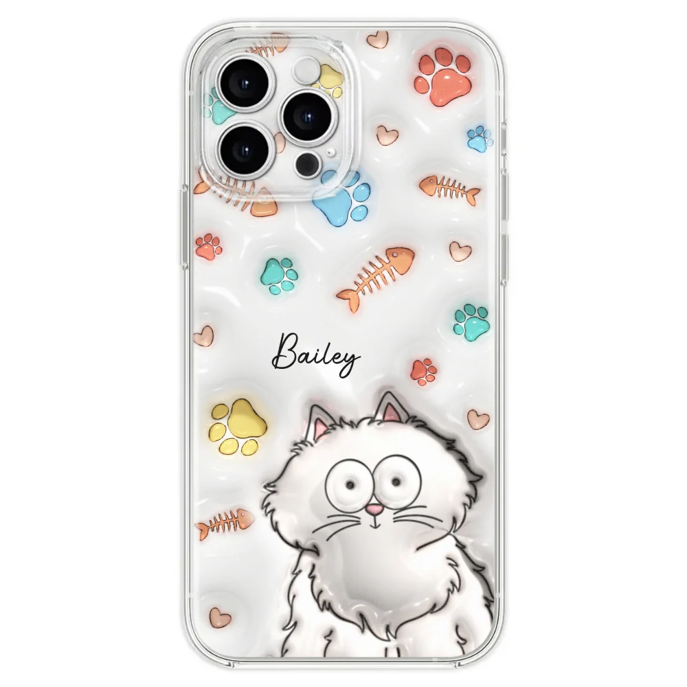 My Lovely Fur Babies - Personalized Custom 3D Inflated Effect Phone Case - Image 25