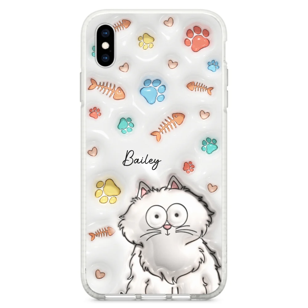 My Lovely Fur Babies - Personalized Custom 3D Inflated Effect Phone Case - Image 27