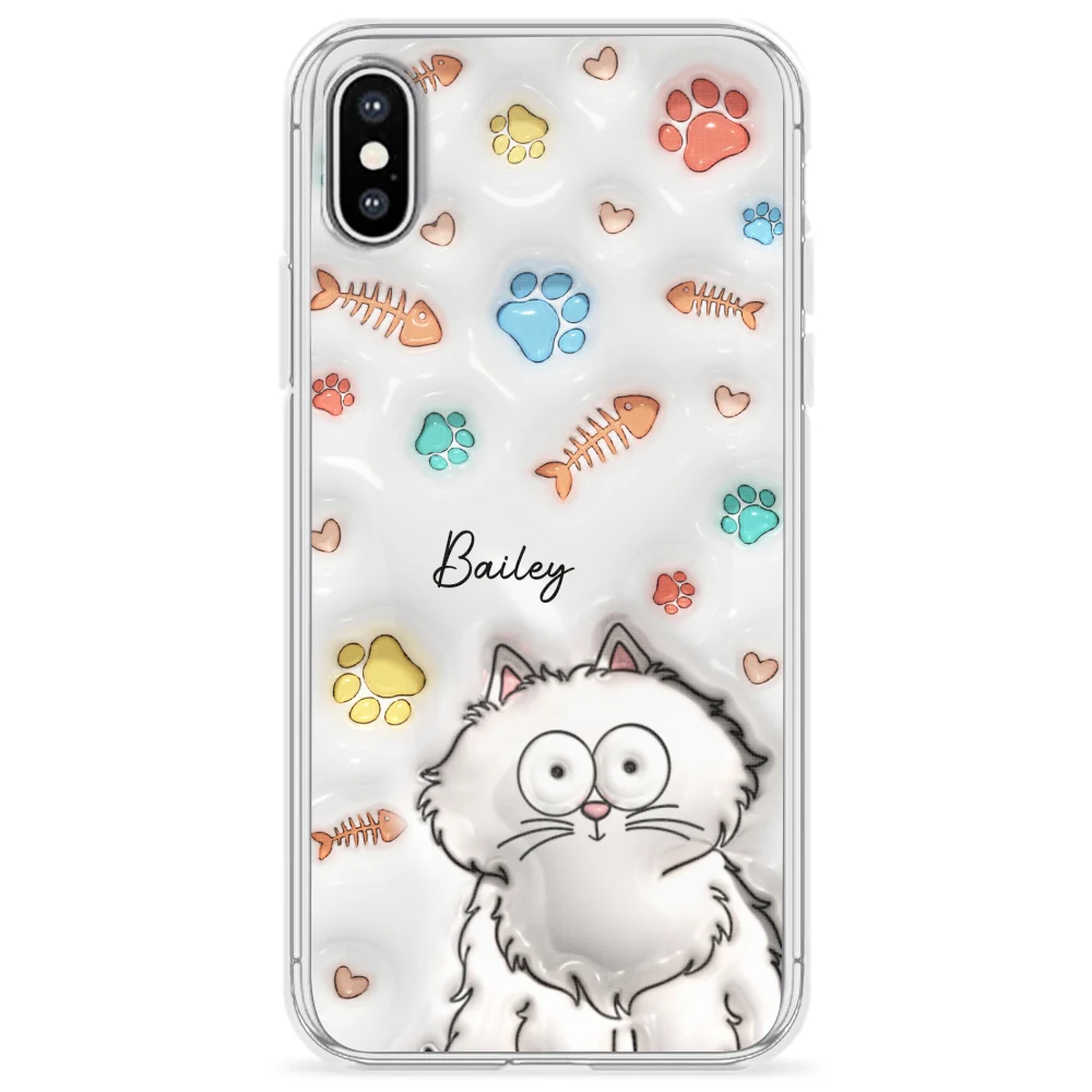 My Lovely Fur Babies - Personalized Custom 3D Inflated Effect Phone Case - Image 28