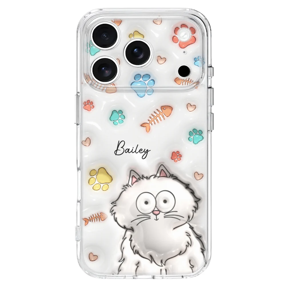 My Lovely Fur Babies - Personalized Custom 3D Inflated Effect Phone Case - Image 31