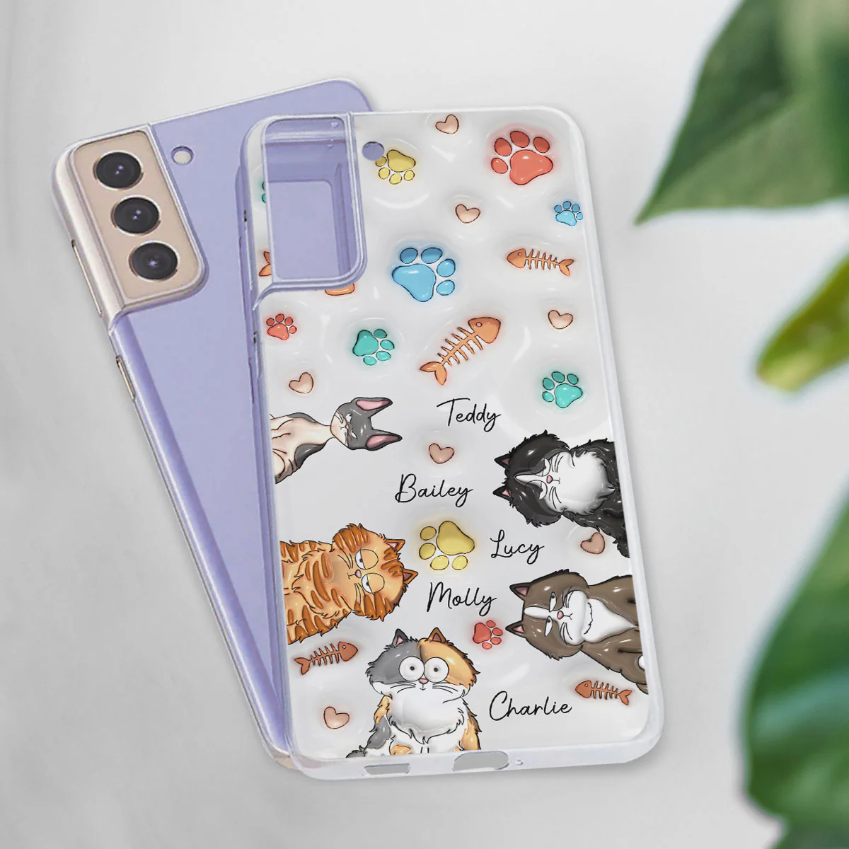 My Lovely Fur Babies - Personalized Custom 3D Inflated Effect Phone Case - Image 32