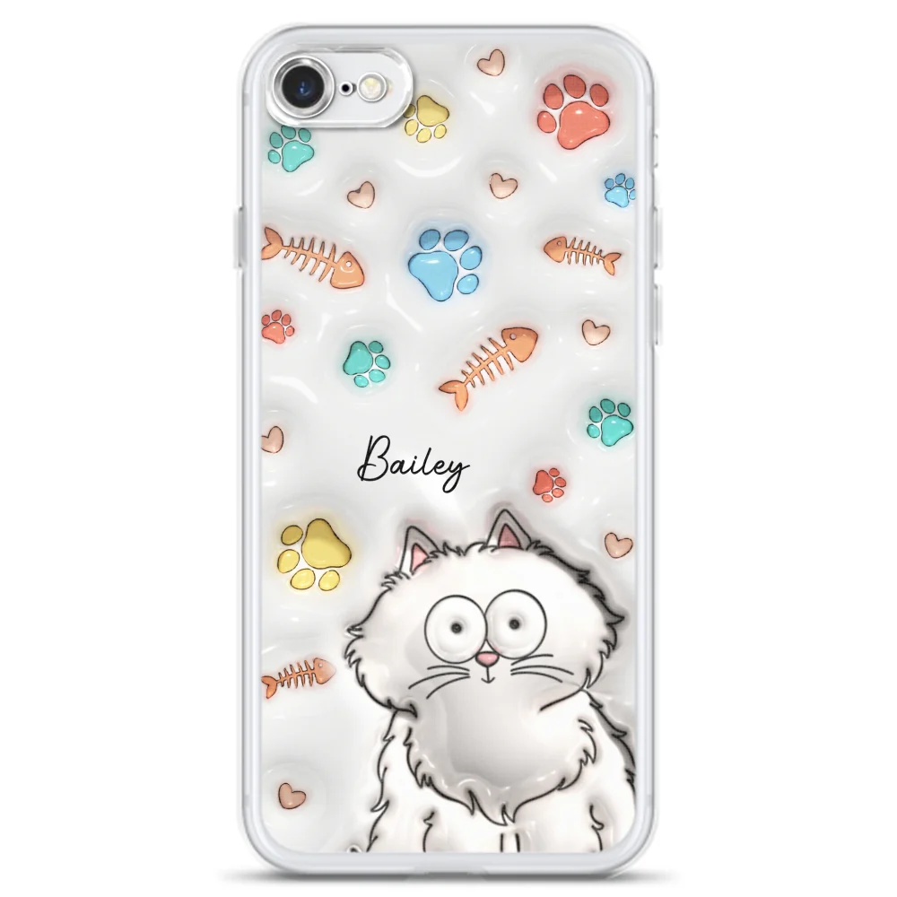 My Lovely Fur Babies - Personalized Custom 3D Inflated Effect Phone Case - Image 6