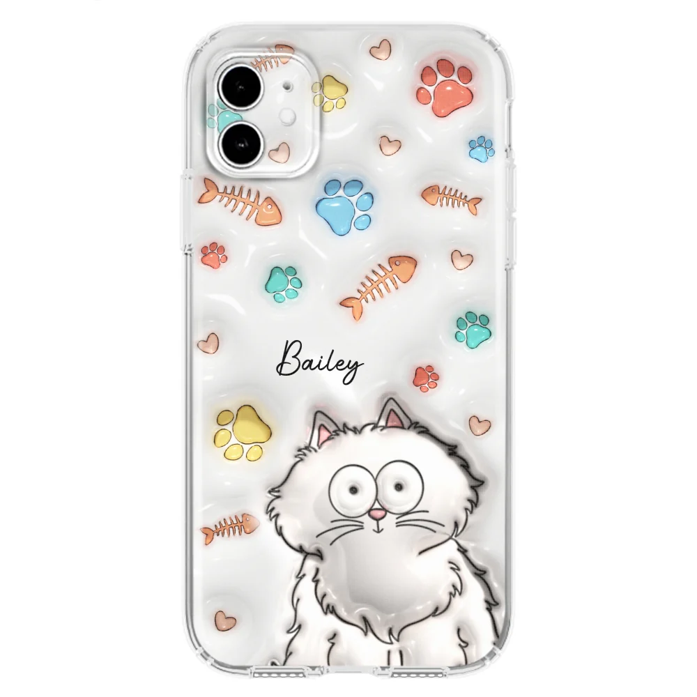 My Lovely Fur Babies - Personalized Custom 3D Inflated Effect Phone Case - Image 8