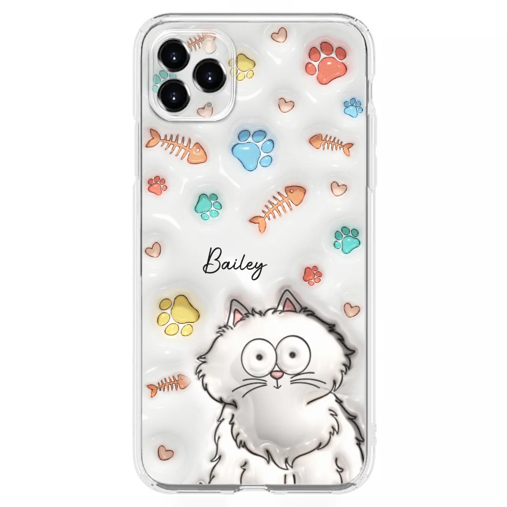 My Lovely Fur Babies - Personalized Custom 3D Inflated Effect Phone Case - Image 9