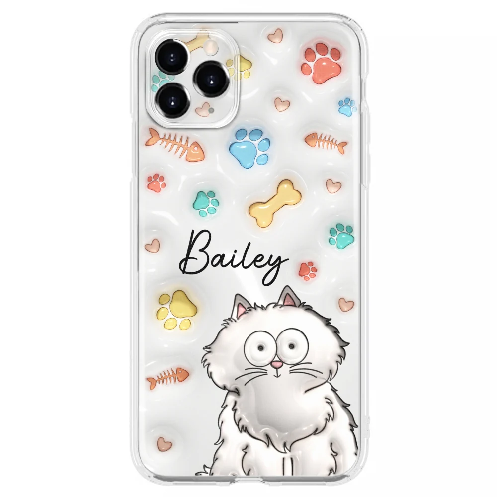 My Lovely Fur Babies Ver Pet - Personalized Custom 3D Inflated Effect Phone Case - Image 10