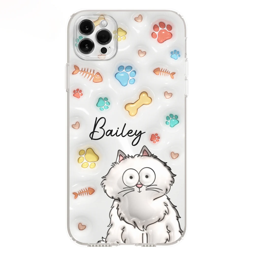 My Lovely Fur Babies Ver Pet - Personalized Custom 3D Inflated Effect Phone Case - Image 12