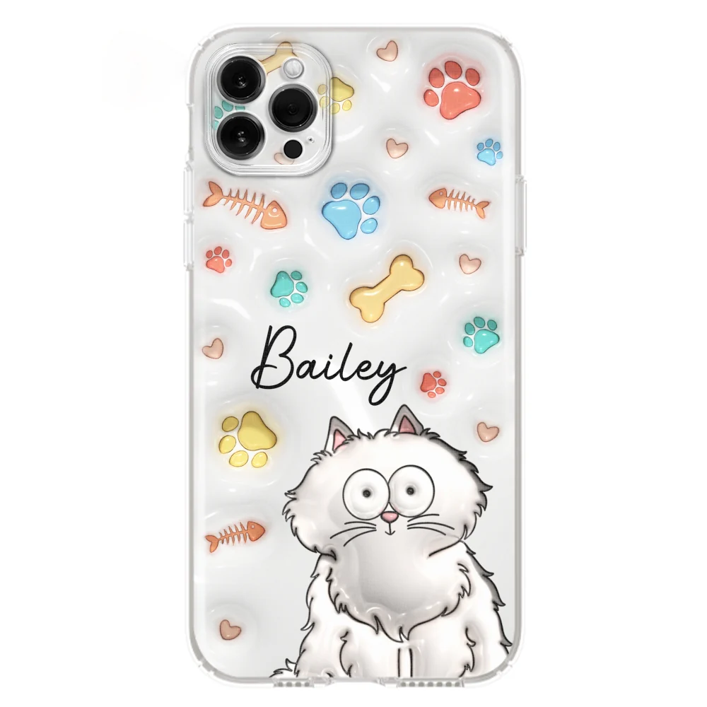 My Lovely Fur Babies Ver Pet - Personalized Custom 3D Inflated Effect Phone Case - Image 15