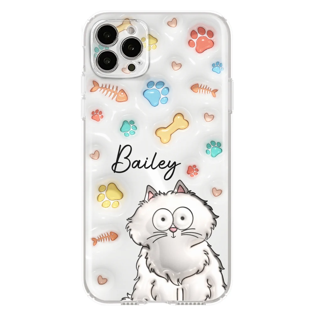 My Lovely Fur Babies Ver Pet - Personalized Custom 3D Inflated Effect Phone Case - Image 16
