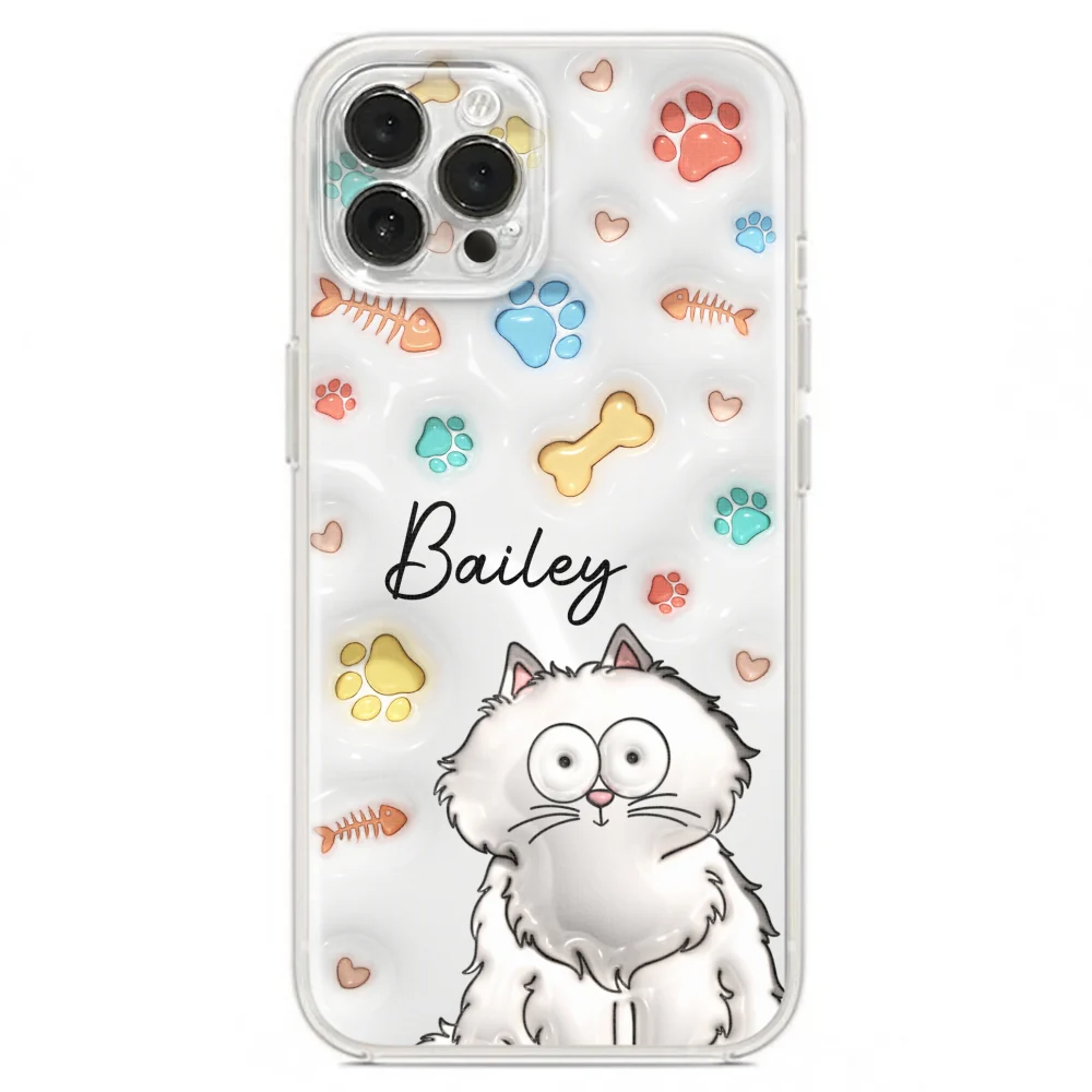 My Lovely Fur Babies Ver Pet - Personalized Custom 3D Inflated Effect Phone Case - Image 19