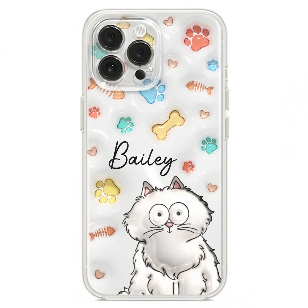 My Lovely Fur Babies Ver Pet - Personalized Custom 3D Inflated Effect Phone Case - Image 20
