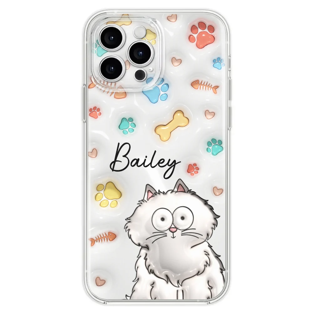 My Lovely Fur Babies Ver Pet - Personalized Custom 3D Inflated Effect Phone Case - Image 24