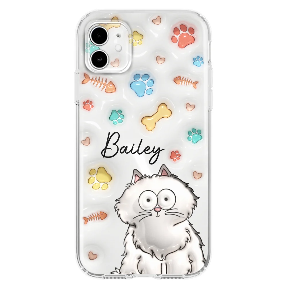 My Lovely Fur Babies Ver Pet - Personalized Custom 3D Inflated Effect Phone Case - Image 8
